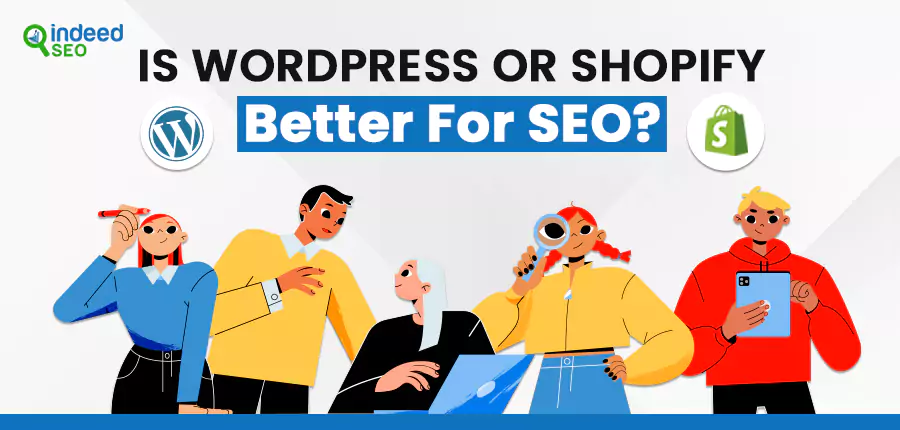 Is wordpress or shopify better for seo featured image