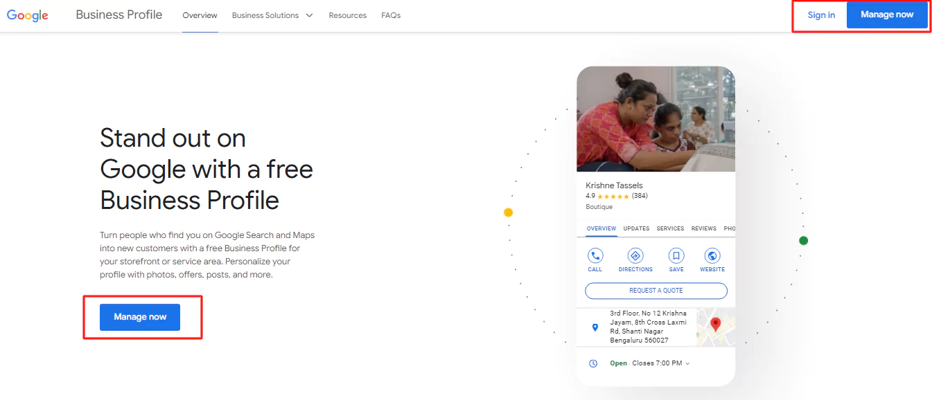 Set Up Your Google My Business Account
