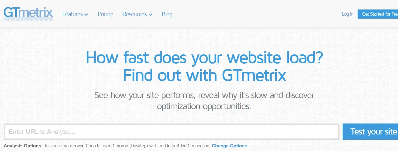 GTMetrix 