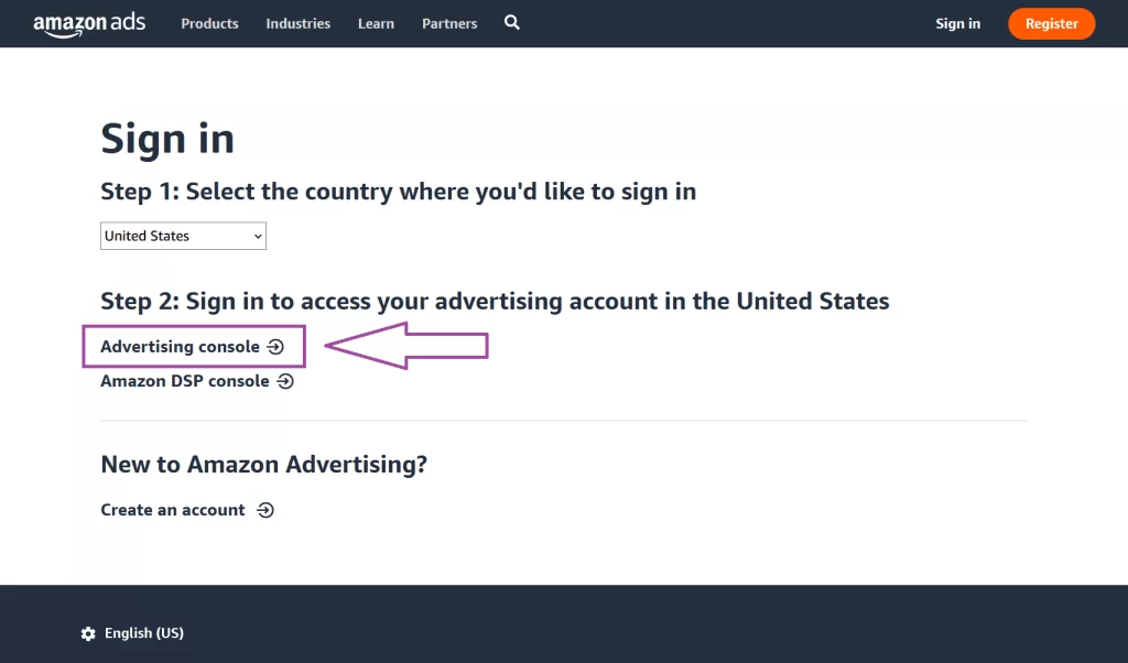 Set Up Your Amazon Ads Account amazon ads dashboard