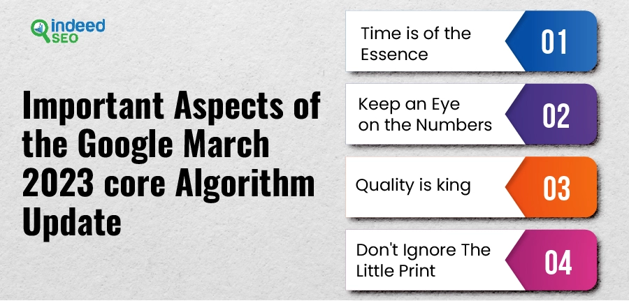 important aspects the Google March 2023 core Algorithm Update