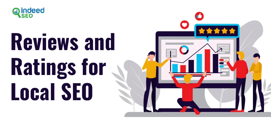 Reviews and ratings for local SEO