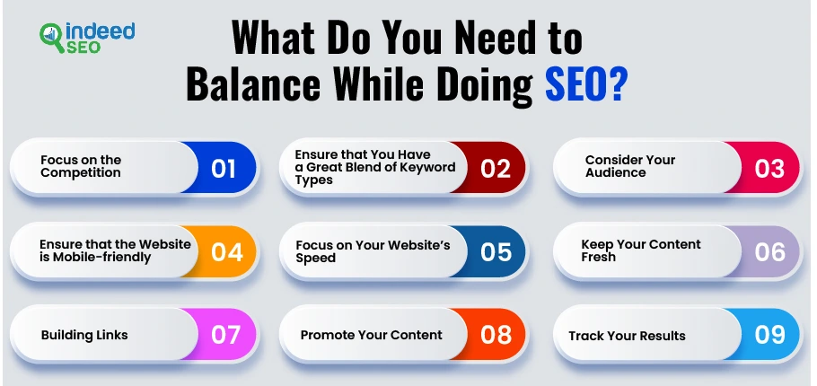 What Do You Need to Balance While Doing SEO?