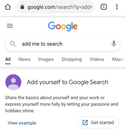 Add Me To Search- A Detailed Guide To Add Yourself To Google Search
