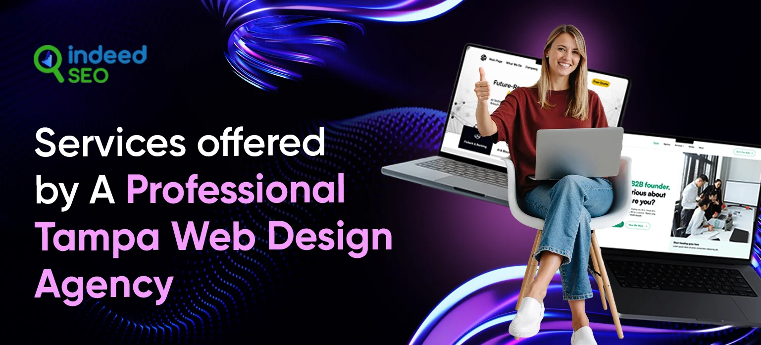Services offered by A Professional Tampa Web Design Agency