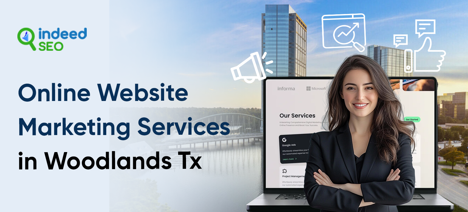 Online Website Marketing Services in Woodlands Tx