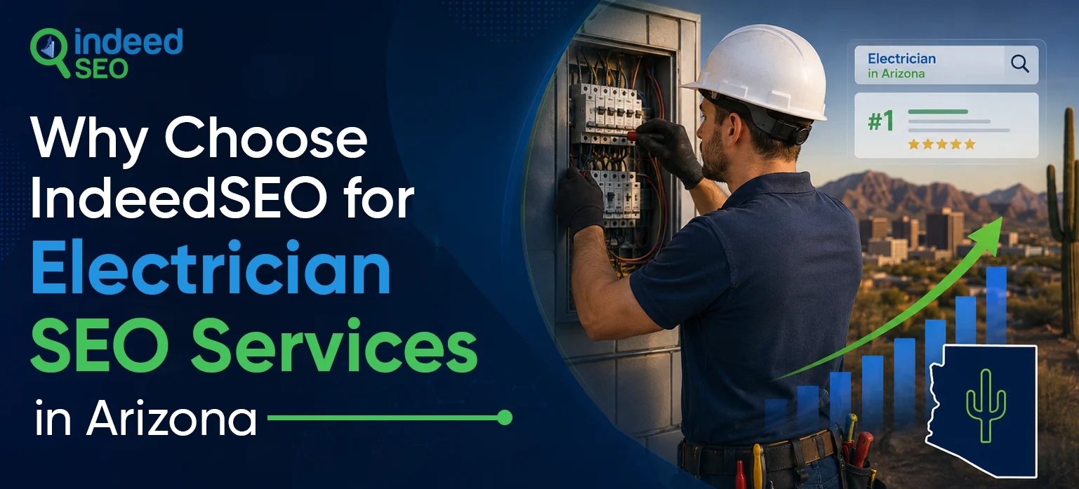 Choose IndeedSEO for Electrician SEO Services Arizona