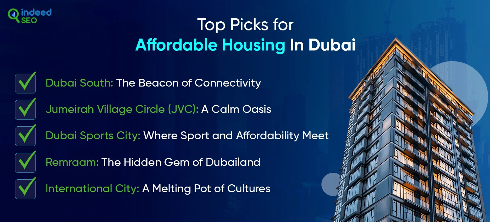 Top Picks for Affordable Housing In Dubai