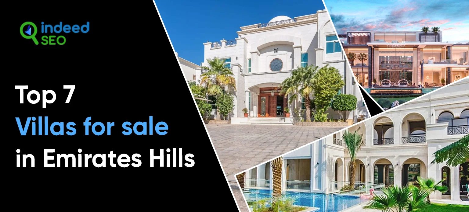 Top 7 Villas for sale in Emirates Hills