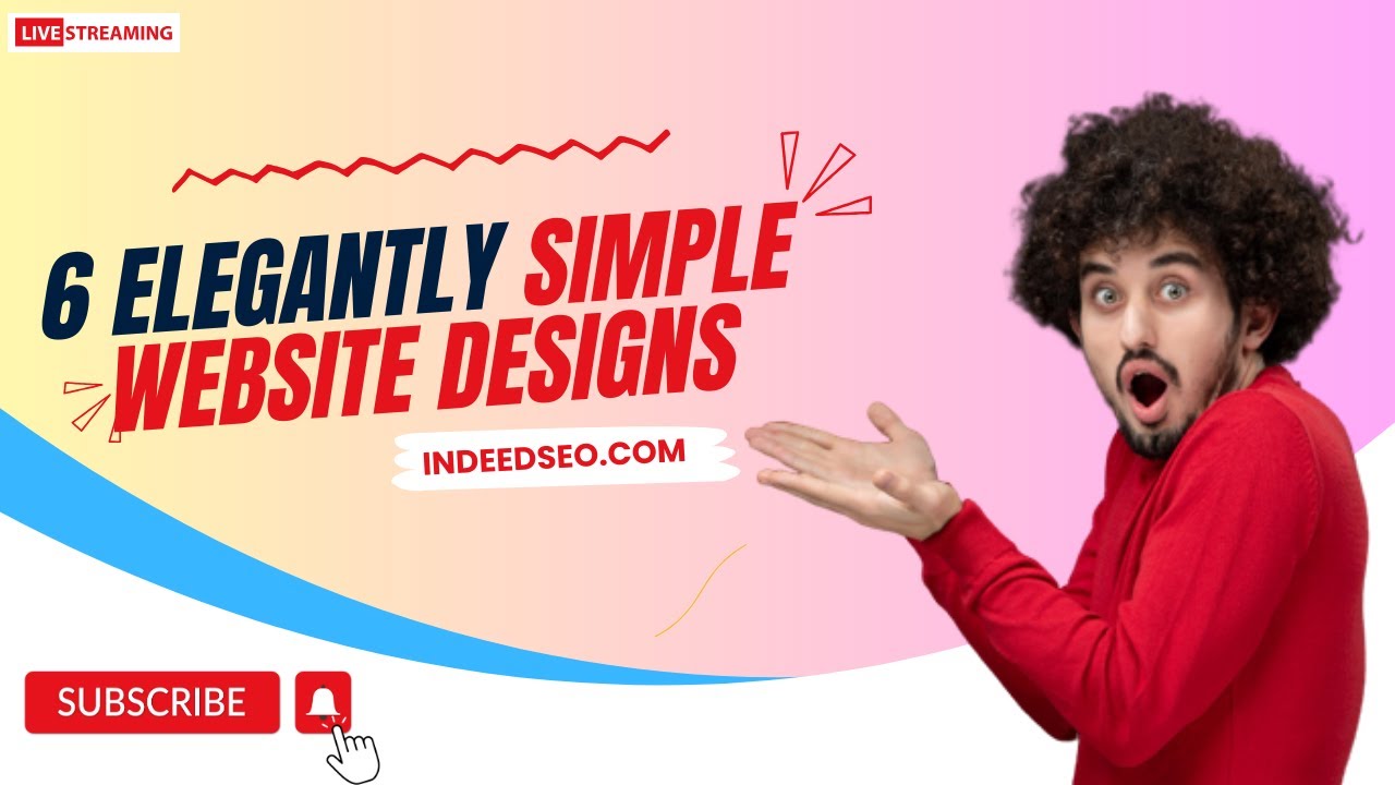 6 Elegantly Simple Website Designs | IndeedSEO