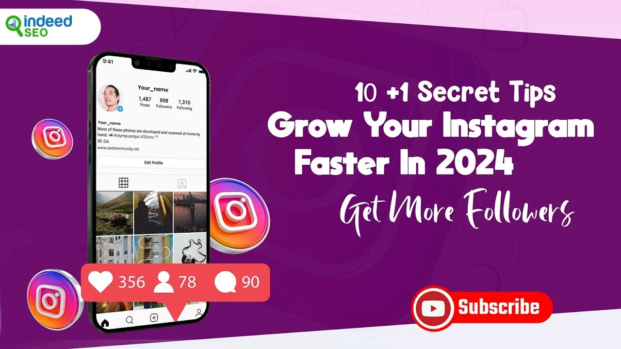 Grow Your Instagram Account Faster In 2024 | Get 10k More Followers and Earn $$ Money